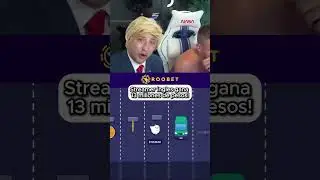 Americano gana 13 millones! #kickstreaming #trendingshorts #twitchstreaming #viral #shorts #trending