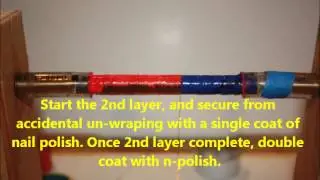 4in Ferrite-Rod high-volt coil build (2 of 2)