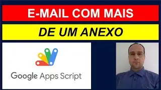 Script para Enviar EMAIL com MAIS de um PDF em ANEXO - Arquivos em Pasta no Drive - Google Sheets