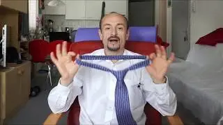 How to tie a tie. A Windsor knot! How to tie a double Windsor knot. Waiter training. Fine dining!