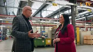Was ist eine Smart Factory? Industrie 4.0 bei manroland web production |  B4B vor Ort