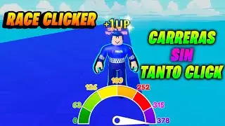 ⭐ RACE CLICKER de Roblox - Carreras sin mucho click - Tutorial + códigos
