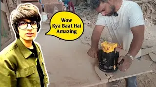 Amazing Carpenter Skills / Router Machine Work / #nafeesukwala /@souravjvlogs