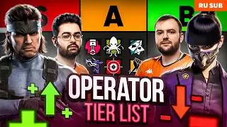 RANKED OPERATOR TIER LIST | VIRTUS.PRO R6S