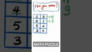 puzzles are back #maths #puzzle #riddles