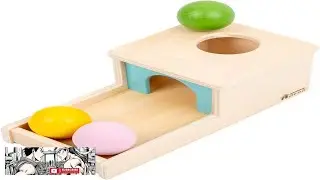 Adena Montessori Wooden Toy for 6-12 Month Baby 3 BallsSorting and Stacking Review