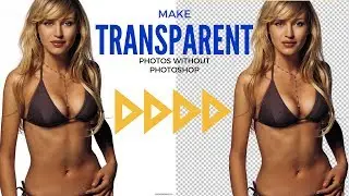 How to make transparent photos without Photoshop or gimp - How to make transparent images online