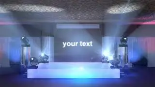 Spotlight  on stage intro