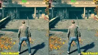 Titan X Pascal Vs Titan X Maxwell 4K DX12 Quantum Break Frame Rate Comparison