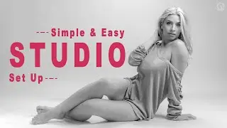Simple & Easy Studio Lighting Set Up for Pro Photoshoots | Lighting, Editing, Gear & Techniques