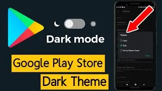 How To Enable Dark Mode On Google Play Store in Android | Enable Dark Mode On Google Play Store