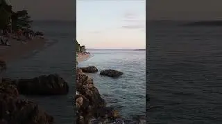 ❤️🔥 Punta Rata beach Brela- Croatia #travel #travelvlog #croatia