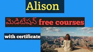 free Meditation course with certificate
