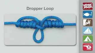 How to tie a Dropper Loop Knot |  Fishing Knots