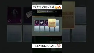 New premium crate opening Bgmi 🤯 #bgmi​ #crateopening​ #mythic #shorts #newpremiumcrateinbgmi​