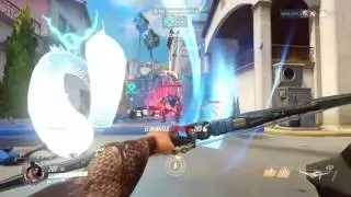 Overwatch: Best Of Hanzo #2 - Torturing Pharah !