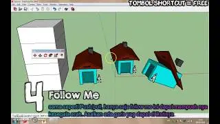 Tutorial Toolbar Edit pada SketchUp
