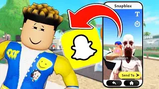 SCP SNAPCHAT TROLL ON MY GIRLFRIEND... SHE CRIED!! (Roblox)