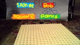 lego sponge bob opening