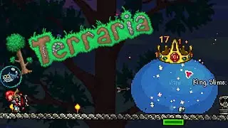 Terraria King Slime setup and strategy [Classic Pre-hard mode]