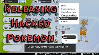 Releasing Hacked Pokémon | Surprise Trade Pokémon | Pokémon Sword and Shield