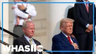 Former President Trump dealing with fallout after 'incident' at Arlington National Cemetery