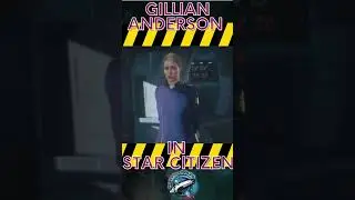 Gillian Anderson in Star CItizen | #shorts  #starcitizen #mmorpg #spacesim #mmo #guia #starfield