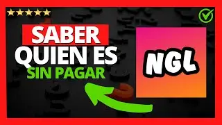 ✅🥇 Cómo saber quien te envio un Mensaje o Pregunta en NGL 2024 🔴 Cómo saber quien fue