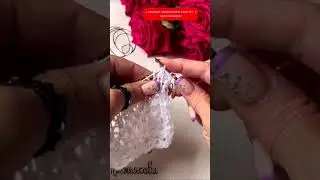 Узор Сетка спицами    #вязание