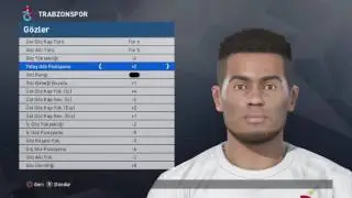 Pes 2017 Face Build | Theo Bongonda [Trabzonspor] PS4