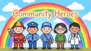 Community Helpers Song for Kids | Community Heroes| Nursery Rhymes for Toddlers | PaperPlane