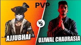 Techno Gamerz v/s Ajju Bhai (free fire) PvP in Herobrine Smp Minecraft