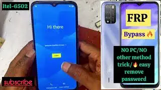 Itel Vision 1 Pro FRP Without PC Itel Vision 1 Pro Google Account Lock Unlock (2025 method