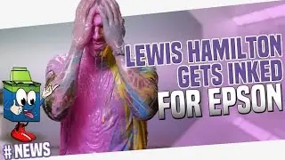 Lewis Hamilton Gets Inked For Epson