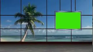 Green Screen ; Virtual Green Screen Background