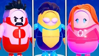 All Invincible Characters in Fall Guys