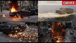 Car VFX Unreal Enginge 5 4k