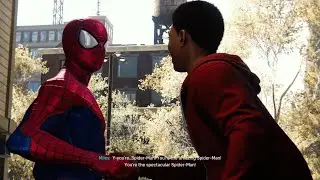 Spider Man Remastered PC (Amazing Spider Man helps Miles Morales)