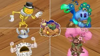 Seasonal Shanty - All Common, Rare & Epic Monsters + Full Song | My Singing Monsters