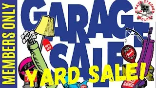 Pirate Garage Sale!  #garagesale  #treasure