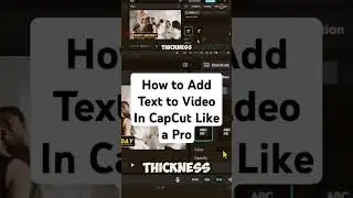 How to Add Text to Video Like a Pro CapCut, #TextOverlay, #CapCutTutorial, #TextEffects, #CapCutPC,