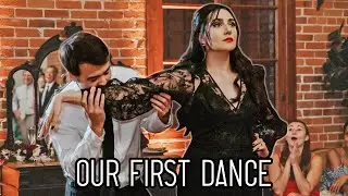 Safiya & Tyler's First Dance To The Addams Family Tango
