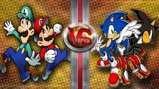 Mario and Luigi Vs. Sonic and Shadow: Universal Melee (S6)