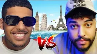تحدي خريطة العالم ضد بعقلي 🌍