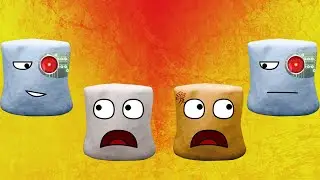 Marshmallow and the cyborgs invasion