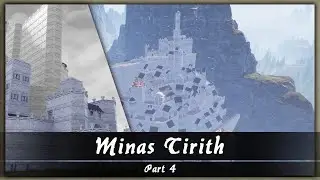 HOW TO BUILD MINAS TIRITH - PART 4 [SPEED BUILD] - CONAN EXILES