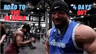 4 Days Out | Road to the Olympia | Hunter Labrada