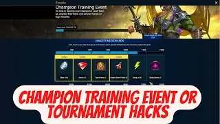 CHAMPION TRAINING EVENT / TOURNAMENT EASY MODE! | Raid Shadow Legends