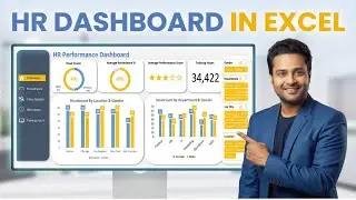Boost Your HR Analytics with This EXCEL Performance Dashboard!