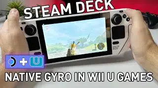 Steam Deck - How To Get Motion Controls In Wii U Games On Cemu Emulator